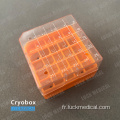 Cryo-box pour l&#39;utilisation de l&#39;anaysis de laboratoire